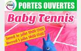 Portes ouvertes  Baby Tennis  les 1er et 5 juillet