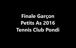 Film sur la finale des Petits As 2016 - Pontivy