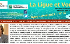 Article sur le TC Pondi dans la newsletter de la ligue de Bretagne