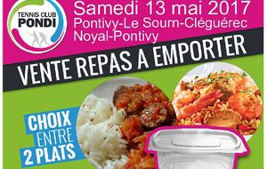 Vente de repas à emporter