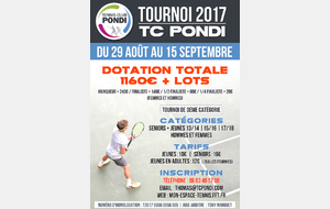 Tournoi de la rentrée homologué FFT | Inscrivez-vous!