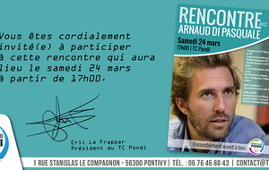 Rencontre avec Arnaud Di Pasquale le 24 mars