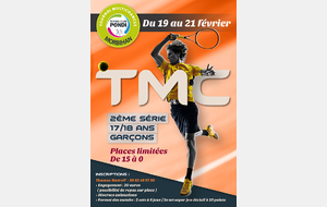 TMC 2ème série | 17/18 garçons | 19 au 21 février 2019