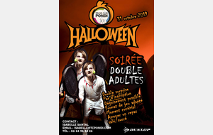 Soirée Double Hallowen le 31 octobre