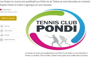 Finales du tournoi pré-qualificatif des Petits As
