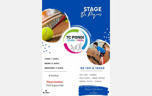 Stage de Pâques