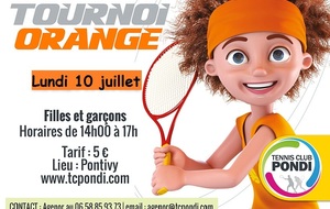 Tournoi Orange lundi 10 juillet