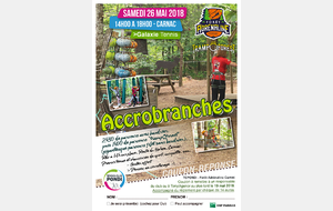 Sortie Accrobranches à Carnac