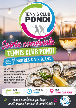 Soirée conviviale organisée par le CD56