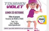 Tournoi Violet de la Galaxie Tennis le 23 Octobre 2017