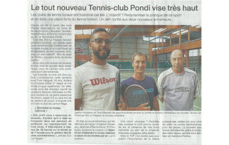 Le TC Pondi dans la presse !