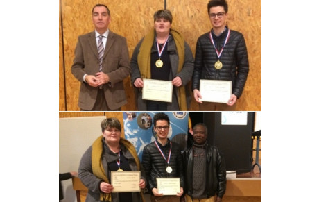remise des médailles de la jeunesse et du sport