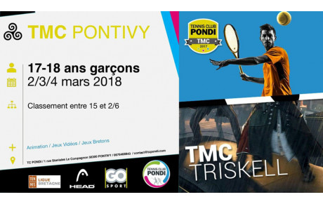 TMC du Triskell - Finales dimanche dès 9H00