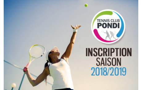 Inscription au TC Pondi pour la nouvelle saison