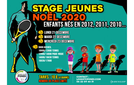 Stage de Noël pour les jeunes