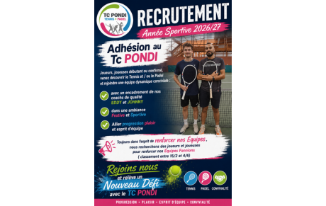 Adhésion 2026 / 2027