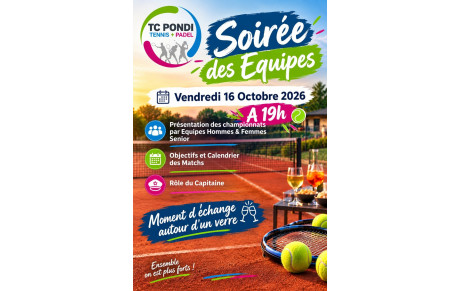 SOIREE DES EQUIPES COMPETITIONS