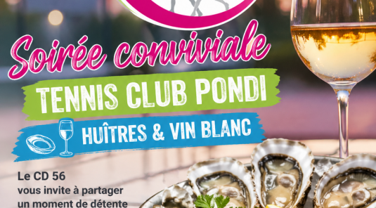 Soirée conviviale organisée par le CD56